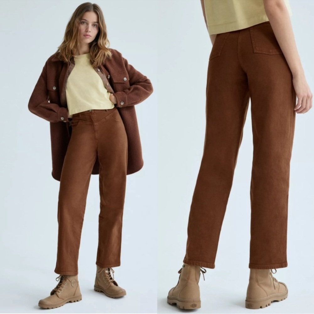 Aritzia Wilfred Free Brown Archer Pants